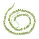 Natürlichen Peridot Perlen Stränge G-I279-E17-2