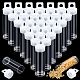 Pandahall Elite 30 Stück Kunststoff-Perlenbehälter KY-PH0001-61-1
