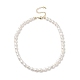 Collares de perlas naturales para mujer NJEW-JN04107-01-1