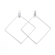 304 Stainless Steel Wire Pendants STAS-L238-076P-2