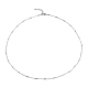 304 Edelstahl Kabelkette Halsketten NJEW-JN03169-04-2