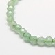 Chapelets de perles en aventurine vert naturel G-M037-4mm-01-1