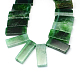 Dyed Rectangle Natural Agate Bead Strands G-Q940-02C-2