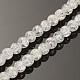 Synthetic Crackle Quartz Round Beads Strands X-G-O030-6mm-17-2