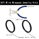 Kits de bijoux enroulés de fil de bricolage DIY-BC0011-81D-01-2