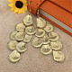 Boucles d'oreilles avec pendentif en alliage&nbsp;WGAC5AD-01-1