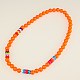 Fashion Acrylic Necklaces for Kids NJEW-JN00386-3