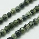 Natural Serpentine/Green Lace Stone Beads Strands G-K020-3mm-27-1