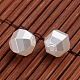 Faceted Round Imitation Pearl Acrylic Beads OACR-L004-3067-2