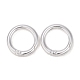 Alloy Spring Gate Rings PALLOY-M015-01S-1