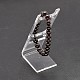 Rectangle Organic Glass Jewelry Bracelet Displays X-BDIS-L001-05-2