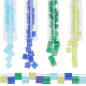 Creatcabin 200 piezas 4 colores miyuki tila perlas SEED-CN0001-18-1