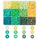 2544pcs 12 couleurs perles d'argile polymère faites à la main écologiques CLAY-FS0001-36-1
