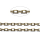 Brass Cable Chains X-CHC035Y-AB-1