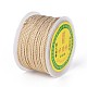 Poliéster cordón de milán para hacer artesanías de joyería diy OCOR-F011-D16-2