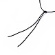 Fabricación de collar de cordón de poliéster encerado coreano AJEW-JB00490-02-2