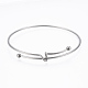 Adjustable 304 Stainless Steel Bangles X-BJEW-H522-01P-2