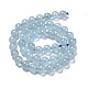 Natürliche Aquamarin Perlen Stränge G-D0013-75B-2