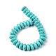 Chapelets de perles en turquoise synthétique G-F743-05H-3