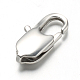 304 Stainless Steel Lobster Claw Clasps X-STAS-F094-05F-P-1