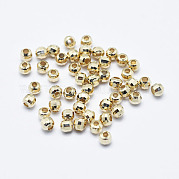Brass Beads KK-G331-53G-2.5mm-NF
