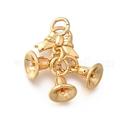 Латунные подвески KK-K378-55G