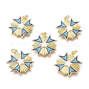 Латунные подвески ZIRC-I048-14G