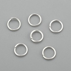 Anillos de salto abiertos de acero inoxidable 304, redondo, plata, 5x0.6mm, 22 diámetro, diámetro interior: 3.8 mm