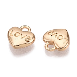 Anhänger aus vergoldeter Legierung zum Valentinstag&nbsp;FIND-N005-09G