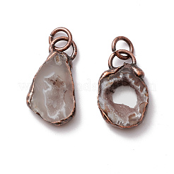Druzy naturale agata ciondoli&nbsp;G-M383-20R