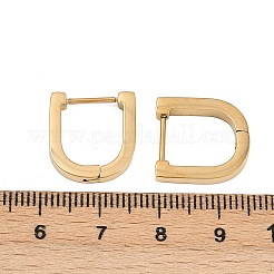 Orecchini a cerchio ad arco in acciaio inossidabile 304&nbsp;EJEW-I320-26G-01