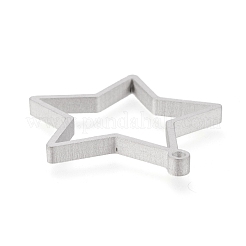 Colgantes con bisel abierto de acero inoxidable 304 resistentes al deslustre&nbsp;STAS-K208-11P