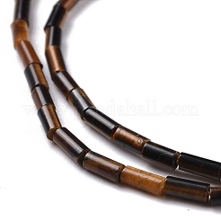 Natürlichen Tigerauge Perlen Stränge&nbsp;G-M389-19