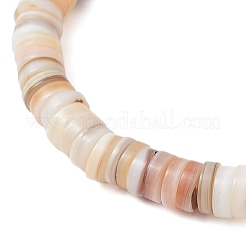 Bracelets en perles de coquillages d'eau douce naturelles avec tortues de mer et étoiles de mer&nbsp;BJEW-JB11884