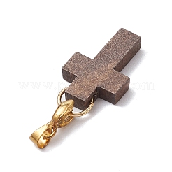 8 pièces 8 couleurs pendentifs en bois&nbsp;PALLOY-JF03999