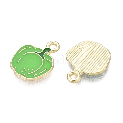 Pendentifs d'émail en alliage&nbsp;ENAM-Q003-02B-G