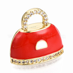 Pendentifs en laiton zircone cubique&nbsp;ZIRC-Q200-022C-NF