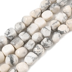 Fili di perline howlite naturale&nbsp;GG-CBA9392-10