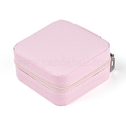 Quadratische Schmuckset-Box aus PU-Leder&nbsp;PAAG-PW0012-05B