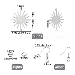 Kit per fare orecchini fai da te&nbsp;DIY-CN0001-62