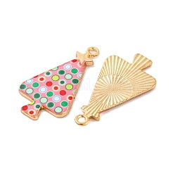 Pendentifs en alliage de placage de support de thème de Noël&nbsp;FIND-M020-02E-G