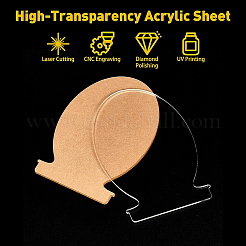Acryl transparente Druckplatte&nbsp;OACR-BC0001-08A