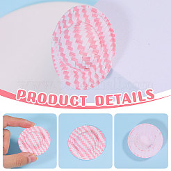 30 Stück 5 Farben Mini-Strohhut für Puppen-Deko-Accessoires&nbsp;DIY-BC0014-20