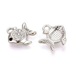 Pendentifs en alliage avec strass&nbsp;FIND-N008-17P