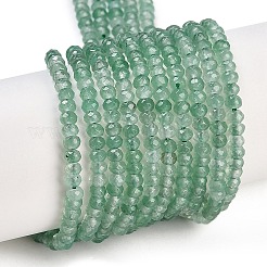 Chapelets de perles de jade blanche naturelle&nbsp;G-Z069-01P