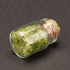 Verre transparent souhaitant une décoration de bouteille&nbsp;DJEW-A001-01A-03