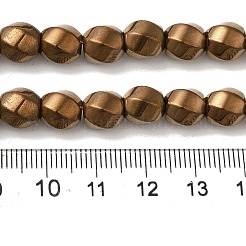 Fili di perline di ematite magnetica sintetica elettrolitica&nbsp;G-I364-J01-06
