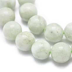 Natürliche myanmarische Jade / burmesische Jade-Perlenstränge&nbsp;G-D0001-09-8mm