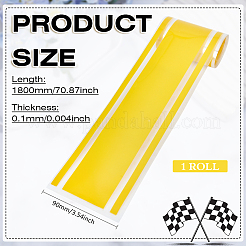Adesivi in PVC per cofano auto&nbsp;DIY-WH0308-961A