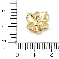Ciondoli in ottone zirconi chiari micro pavé&nbsp;KK-CBA74BF-05G-01